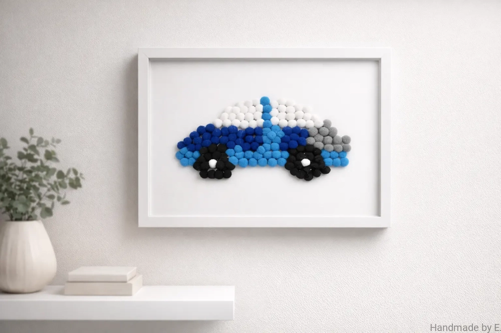 dekoracja-scienna-auto-dla-chlopca-rekodzielo-3d