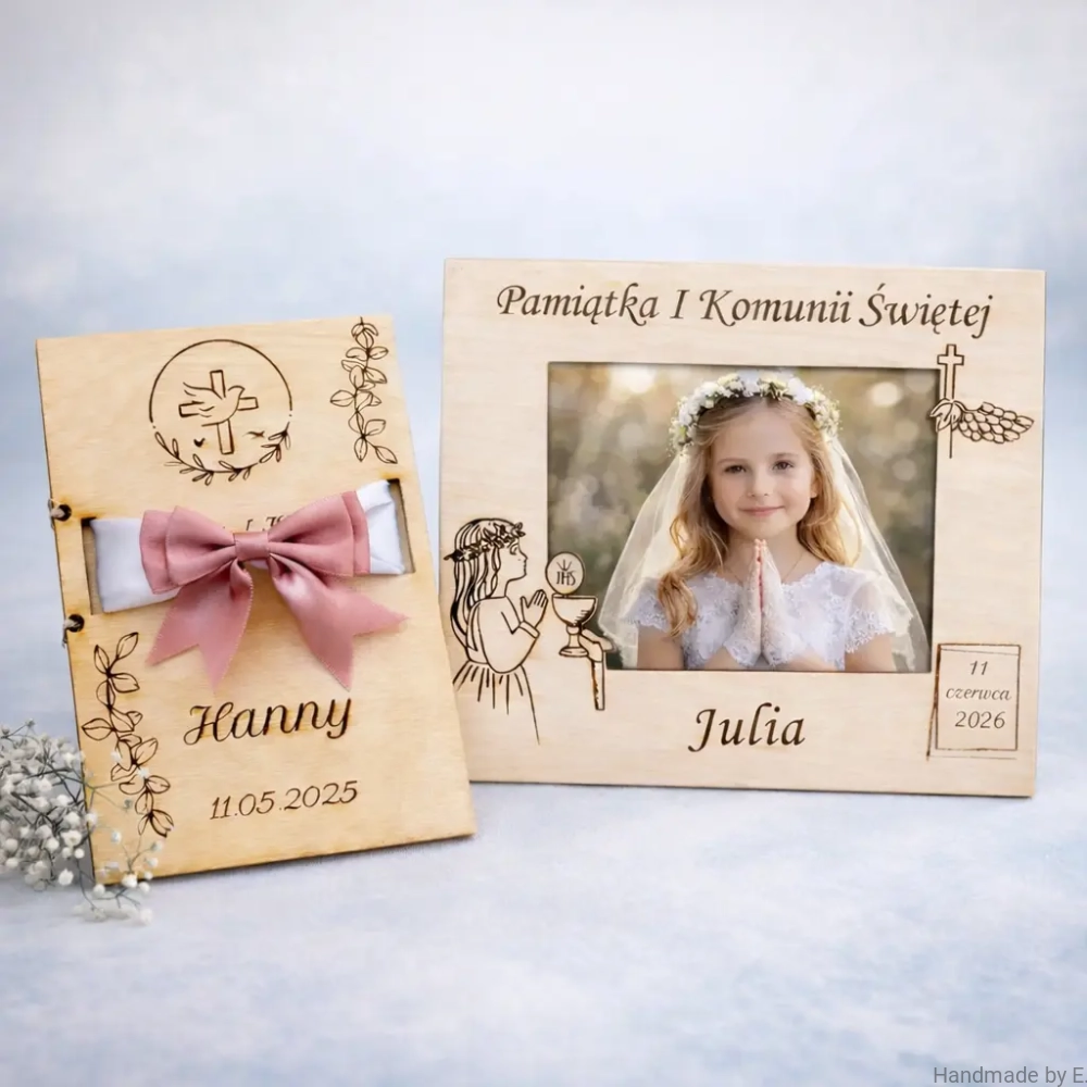 zestaw_pamiatka_komunijna_ramk_zdjecie_kartka_drewniana_personalizowana