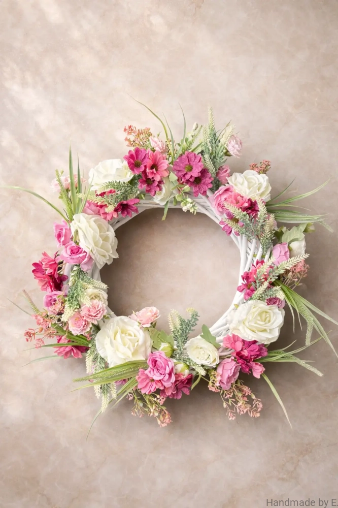 wianek-wiosenny-na-drzwi-z-rozami-handmade