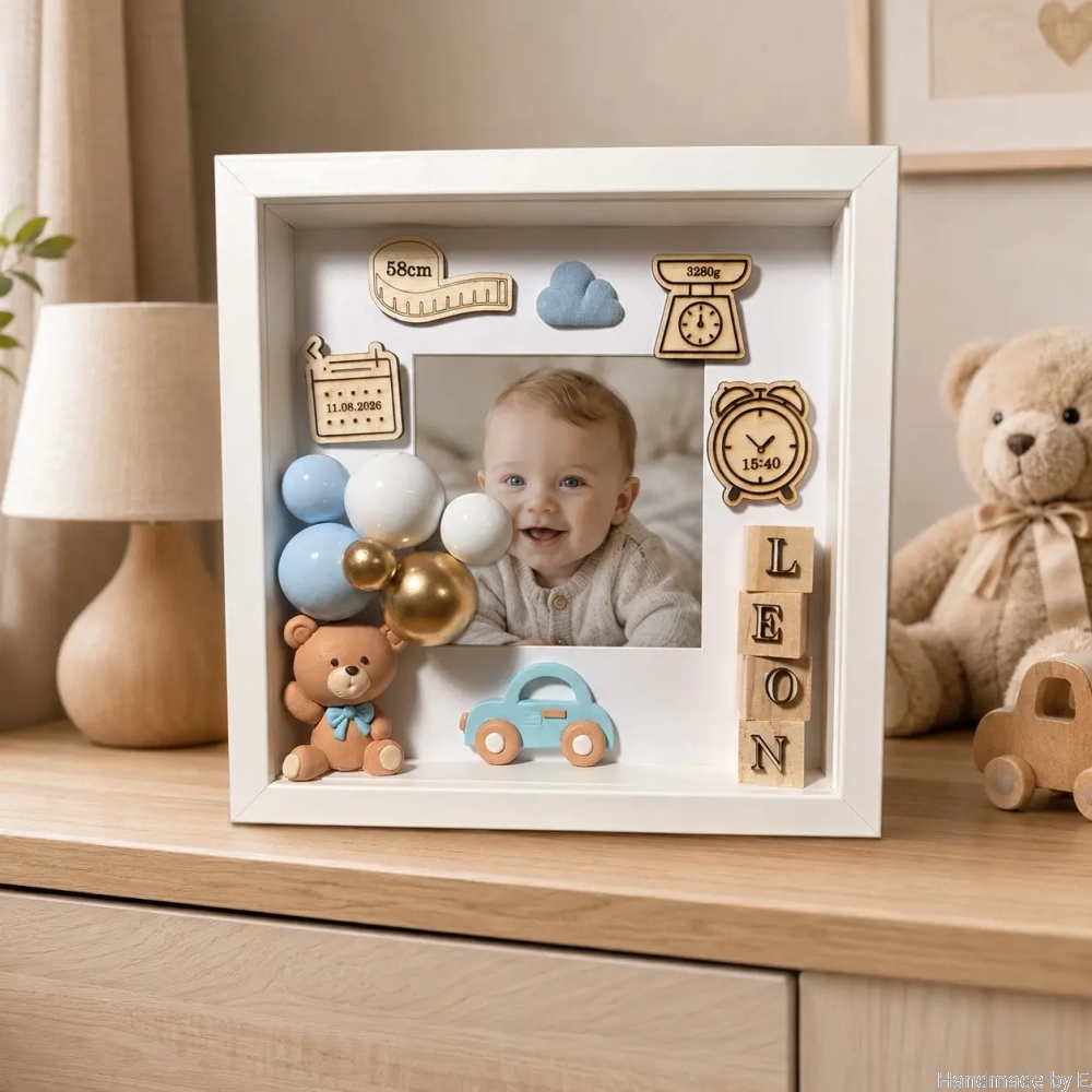 metryczka_dziecieca_3d_dla_chlopca_pre­zent_na_narodziny