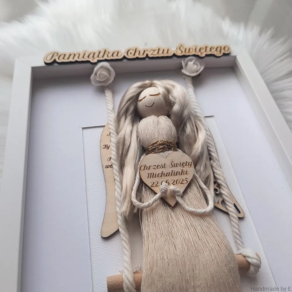 anioł-z-makramy-personalizowana-pamiątka-chrztu-boho-styl