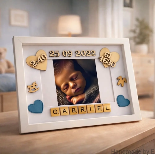 Metryczka_dla_chłopca_ozdoba_pokoju_dziecka