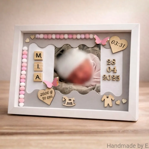 milosc_w_ramce_metryczka_personalizacja_dla_dziewczynki