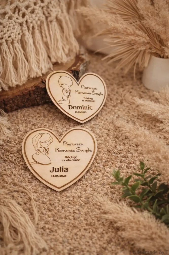 magnes_serce_podziekowanie_dla_gosci_komunia_chrzest_personalizowany